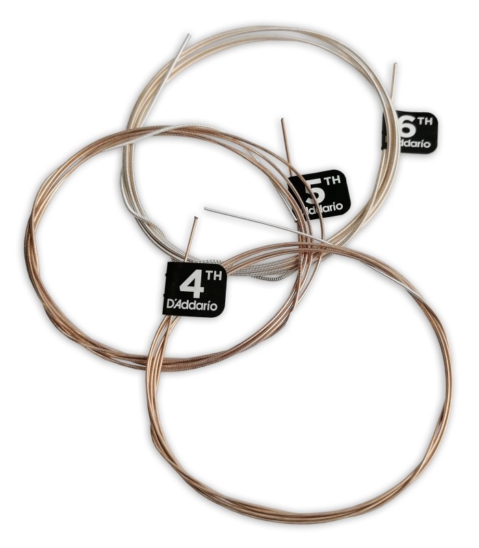 String set of basses DAddario LCX-3B Classical LP Composite Core extra high tension