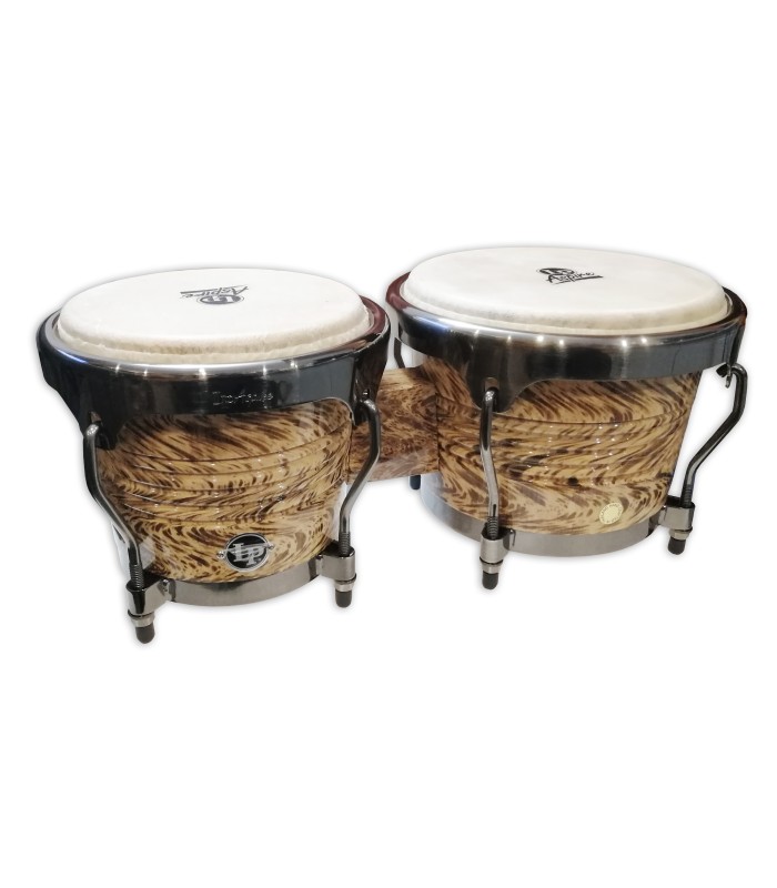 Pair of bongos LP model LPA601 HC with Havana Cafe finish