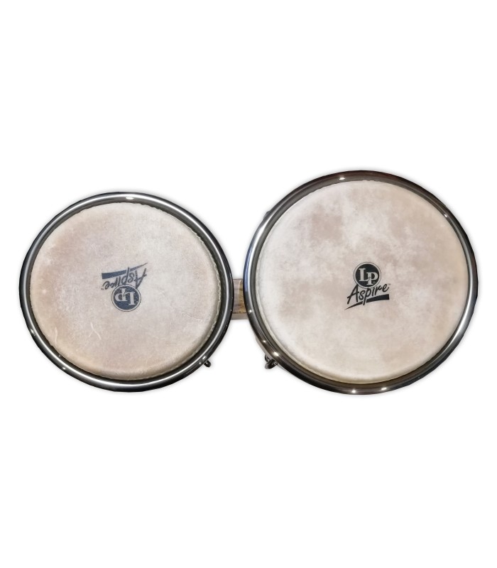 Skin heads of the pair of bongos LP model LPA601 HC