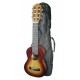 Guitalele Yamaha modelo GL1 TBS Tobacco Sunburst con funda