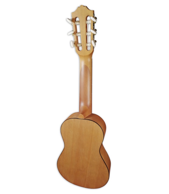 Back and sides of the guitalele Yamaha model GL1 TBS Tobacco Sunburst