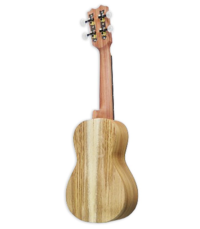 Fundo e ilhargas do ukulele soprano APC modelo SS Simples