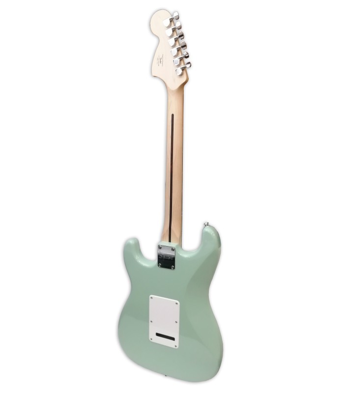 Costas da guitarra elétrica Fender Squier modelo Affinity Stratocaster FSR IL