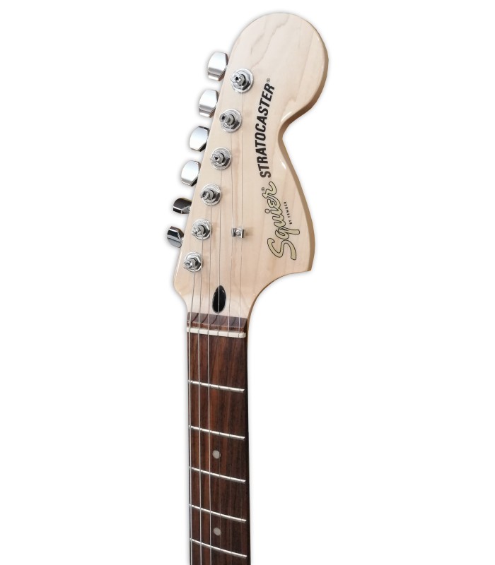 Cabeza de la guitarra eléctrica Fender Squier modelo Affinity Stratocaster FSR IL