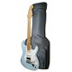 Guitarra eléctrica Fender modelo Vintera 50S Strat HSS MN Limited Edition Sonic Blue con funda