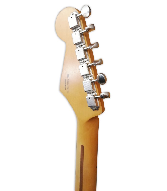 Clavijero de la guitarra eléctrica Fender modelo Vintera 50S Strat HSS MN Limited Edition Sonic Blue