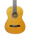 Tampo em spruce da guitarra clássica Valencia modelo VC-204 natural mate