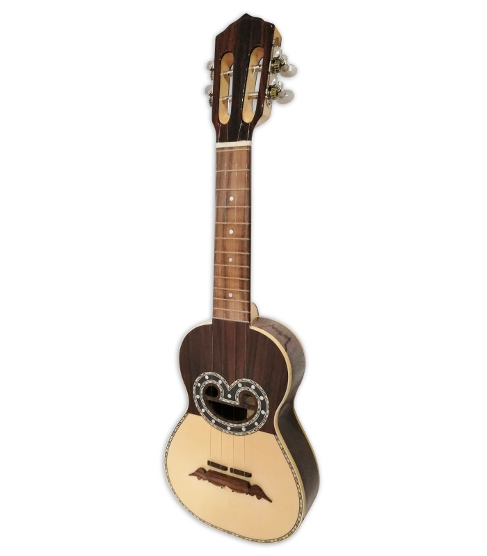 Artimúsica cavaquinho model CV18C Deluxe with half tops and ray soundhole