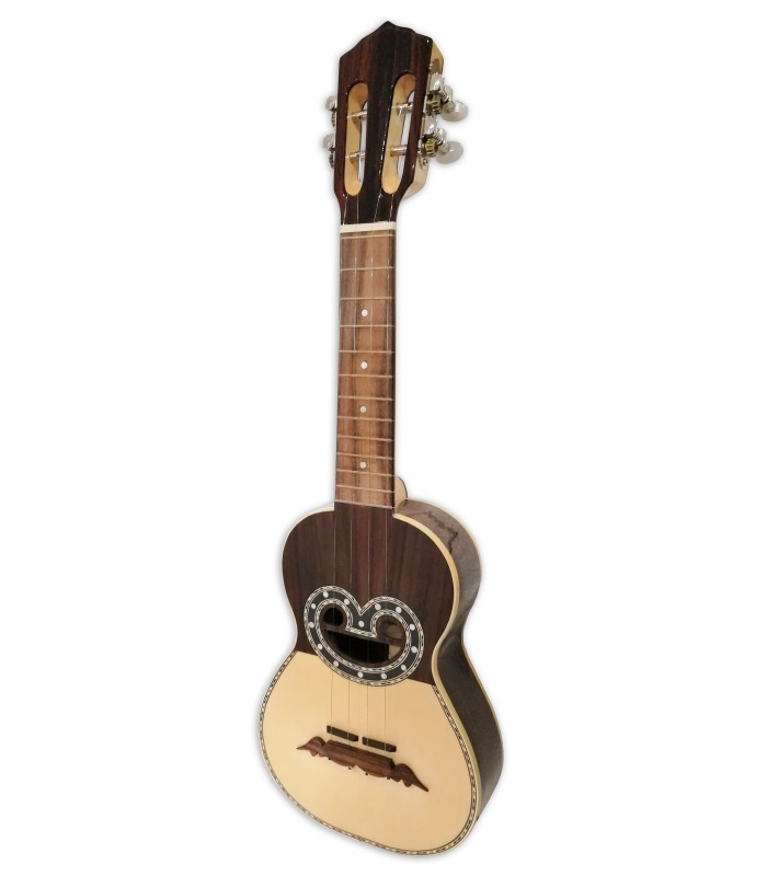 Cavaquinho Artimúsica modelo CV18C Lujo com medias tapas y boca de raya