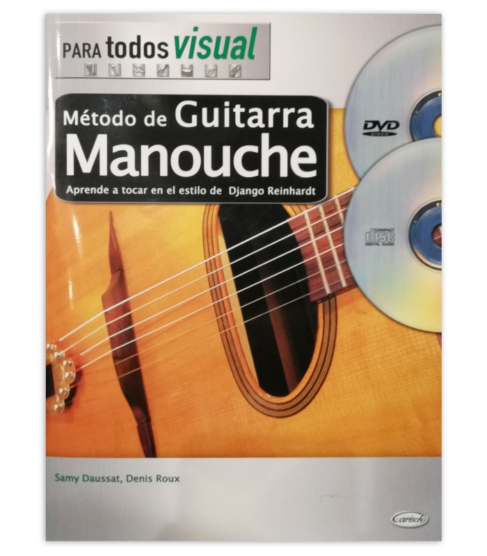 Portada del Método de Guitarra Manouche S Daussat D Roux