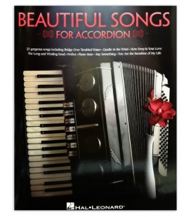 Cover of Beautiful Songs for Accordion HL book