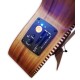 Preamp detail of the guitalele APC model GT CW Traditional