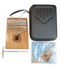Kalimba Gewa modelo F835540 con el estuche y accesórios