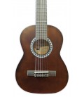 Linden top of the classical guitar Gewa model PS510110 1/4 with matt walnut color finish