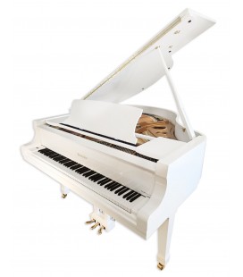 Piano de Cauda Ritmüller RS150 WH Superior Line Grand 3 Pedais Branco Polido