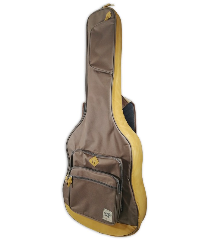 Bag Ibanez model IAB541 BR Powerpad 15 mm in brown color for folk guitar