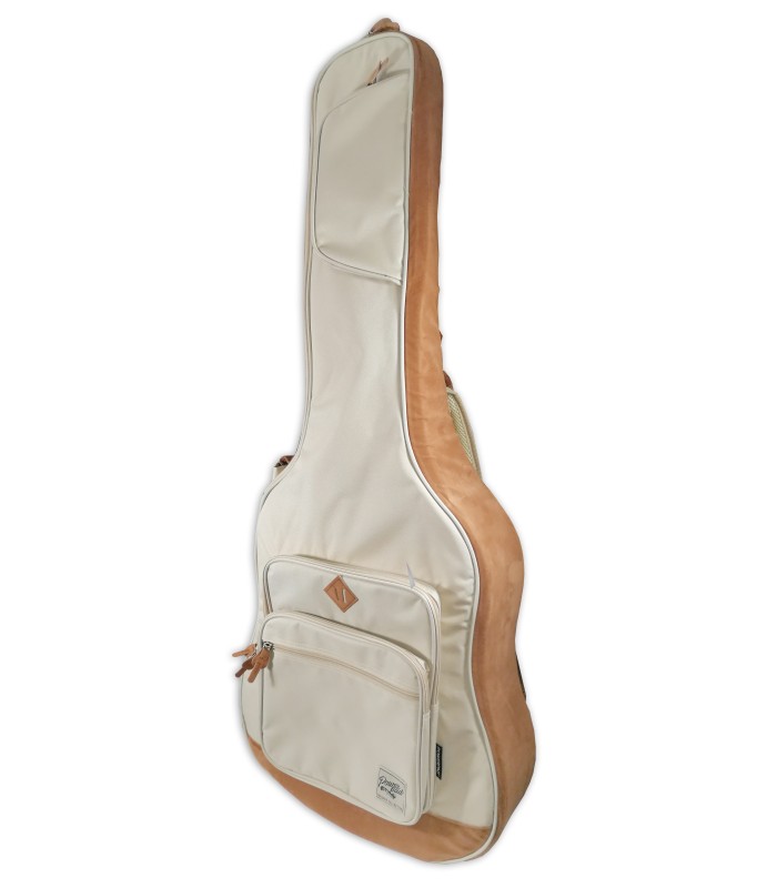 Bag Ibanez model IAB541 BE Powerpad 15 mm in beige color for folk guitar