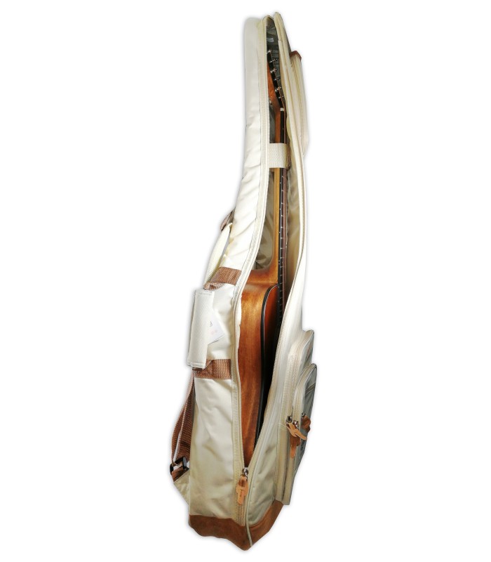 Detalhe do interior do saco Ibanez modelo IAB541 BE Powerpad 15 mm na cor bege