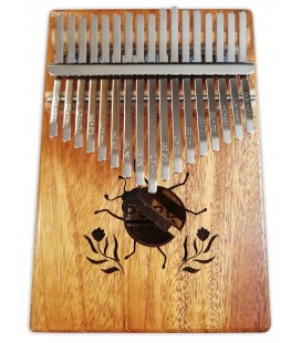 Kalimba Gewa F835550 Natural com 17 Lâminas