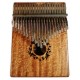 Kalimba Gewa modelo F835542 acabamento natural com 21 lâminas
