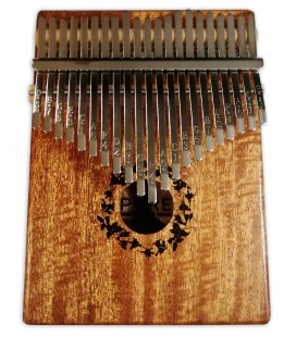 Kalimba Gewa F835542 Natural com 21 Lâminas