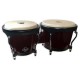 Pair of bongos LP model LPA601 DW Aspire Wood 6 3/4 8