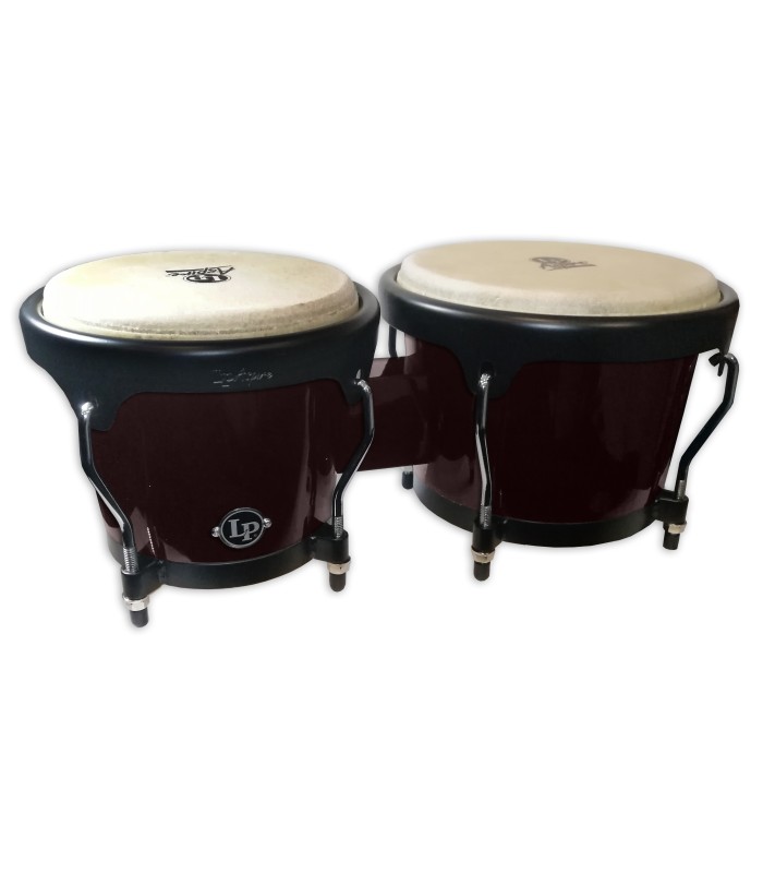 Pair of bongos LP model LPA601 DW Aspire Wood 6 3/4 8