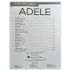 Table of contents of the book Adele Easy Piano 27 Songs AM1011340