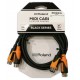 Cabo Roland modelo RMIDI B5 MIDI Dual de 1.5 metros