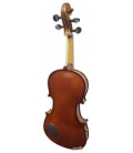 Costas do violino elétrico Stentor modelo Student II 4/4 SH