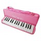 Melódica Record model M 32PK in pink color with case