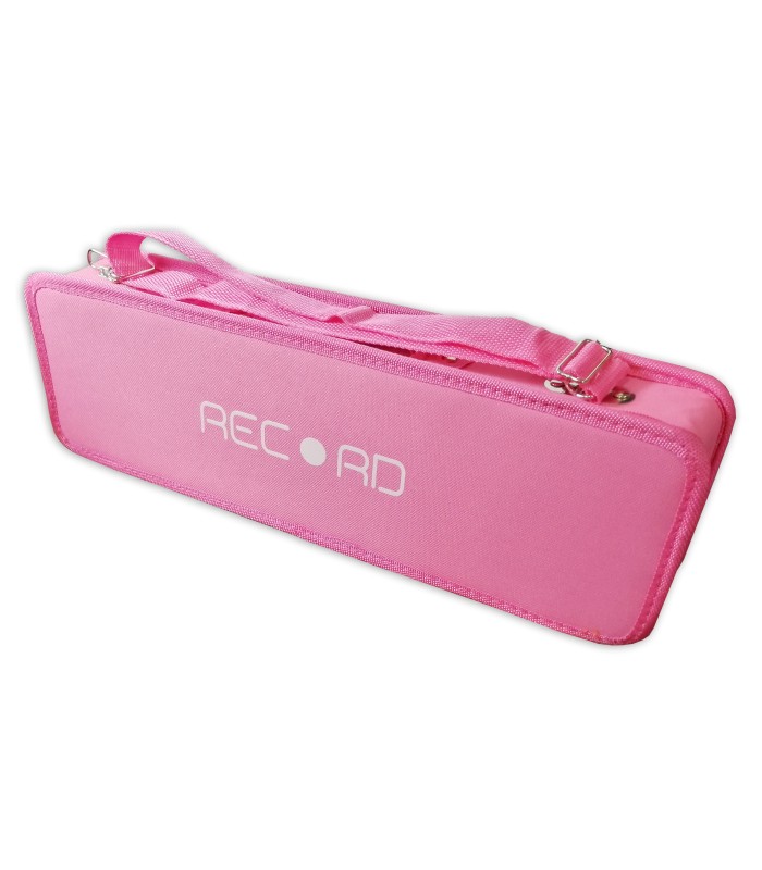 Estuche color rosa de la melodica modelo Record M 32RK