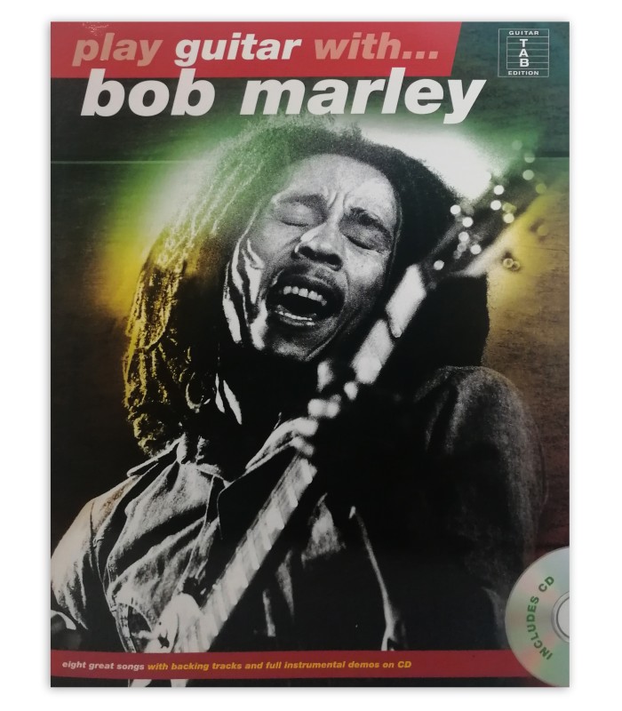 Capa do livro Play Guitar with Bob Marley Book CD AM937739