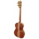 Solid koa back and sides of the baritone ukulele APC model BT Traditional