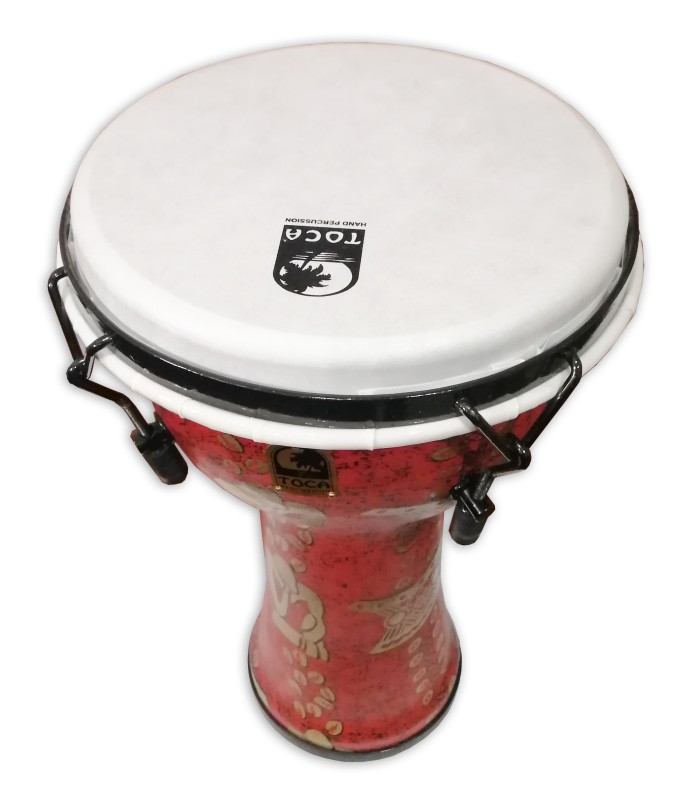 Head detail of the djembe Toca Percussion model TF2DM-9T Freestyle II