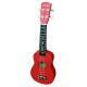 Soprano ukulele Laka model VUS5RD in red color