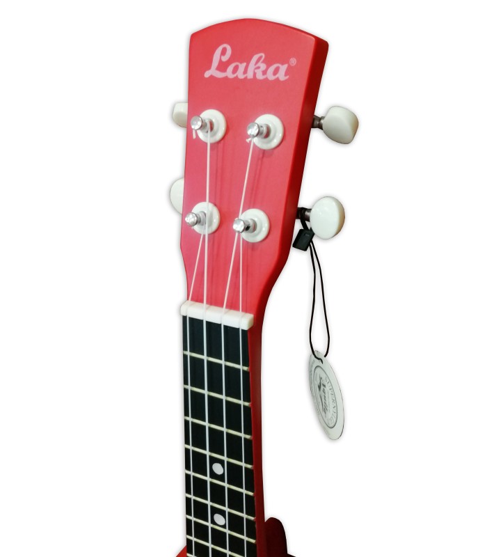 Cabeça do ukulele soprano Laka modelo VUS5RD