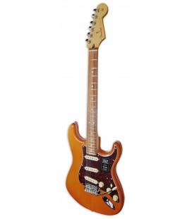 Guitarra elétrica Fender modelo Player Strat PF Aged Natural