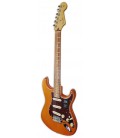 Guitarra elétrica Fender modelo Player Strat PF Aged Natural