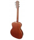 Fondo y aros en caoba del resonator Fender modelo PR 180E