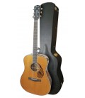 Guitarra electroacústica Fender modelo Paramount PD 220E Dreadnought Natural con estuche