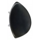 Chin Rest Artcarmo model A0141 Kaufmann in ebony for 3/4 or 4/4 sized violin
