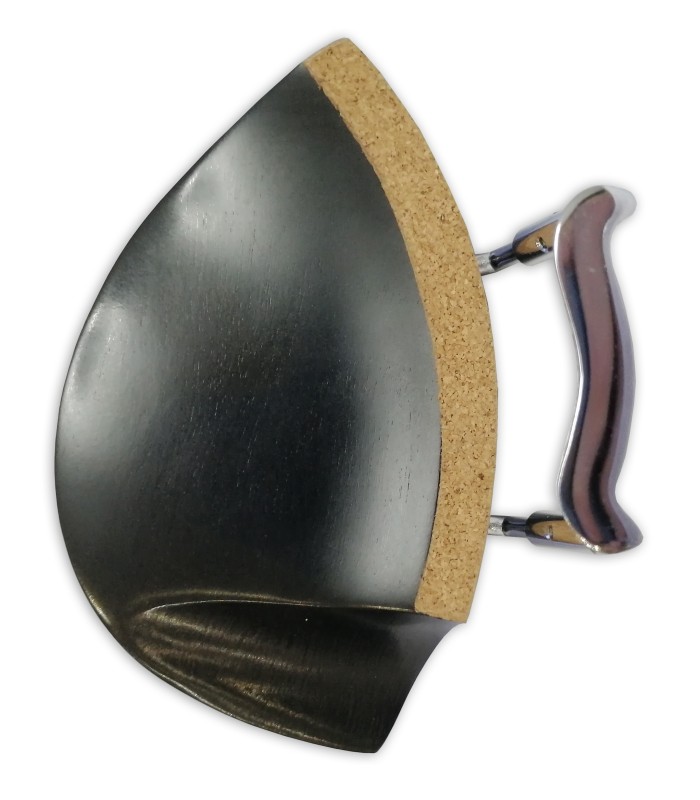 Fitting of the chin Rest Artcarmo model A0141 Kaufmann in ebony