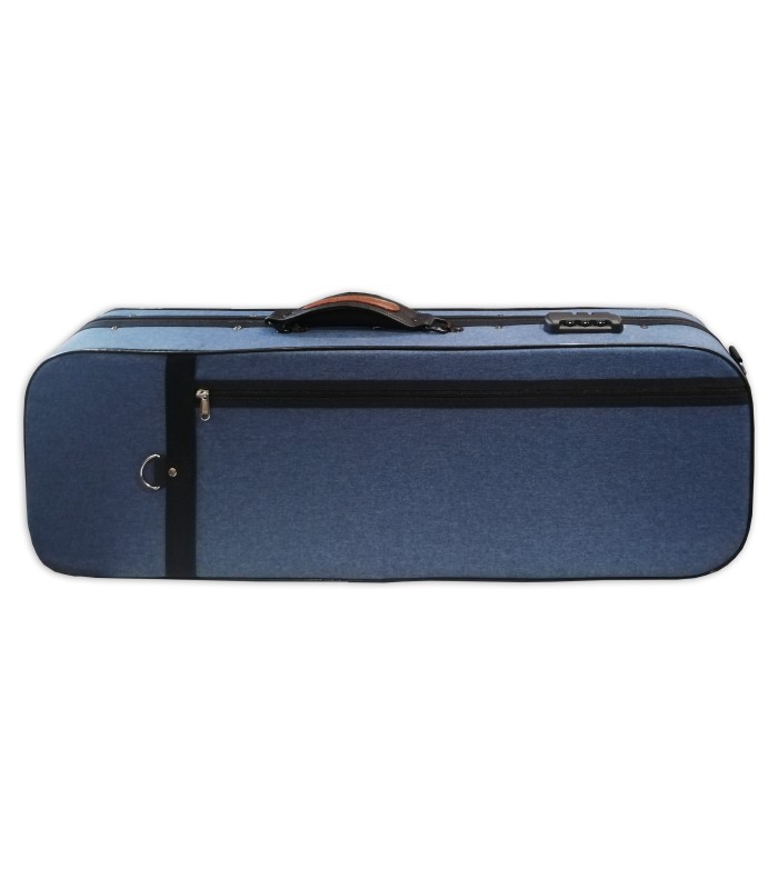 Espalda del estuche Rapsody modelo City azul