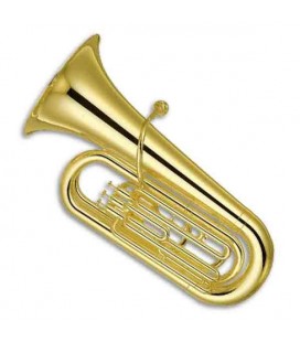 Tuba Yamaha YBB 105 Standard Dourada SIb 3 Pistons com Estojo