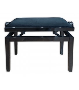 Piano bench Discacciati model 105R 41 09V rectangular with adjustable height