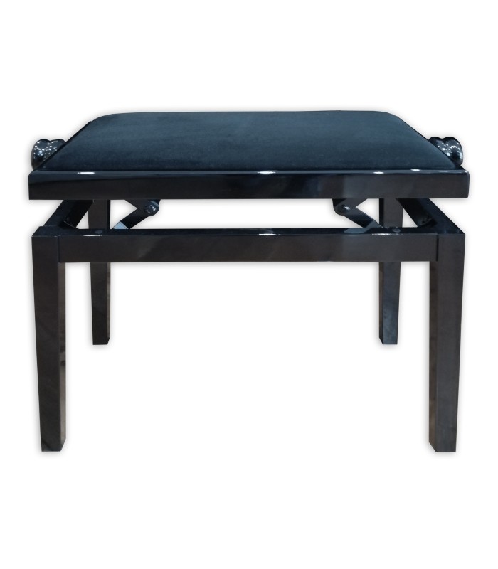 Piano bench Discacciati model 105R 41 09V rectangular with adjustable height