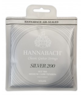 Package cover of the string set Hannabach E900 MLT of medium low tension