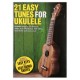 Portada del libro 21 Easy Tunes for Ukulele