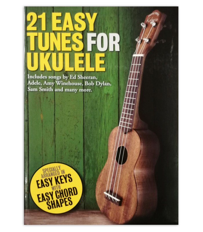 Capa do livro 21 Easy Tunes for Ukulele